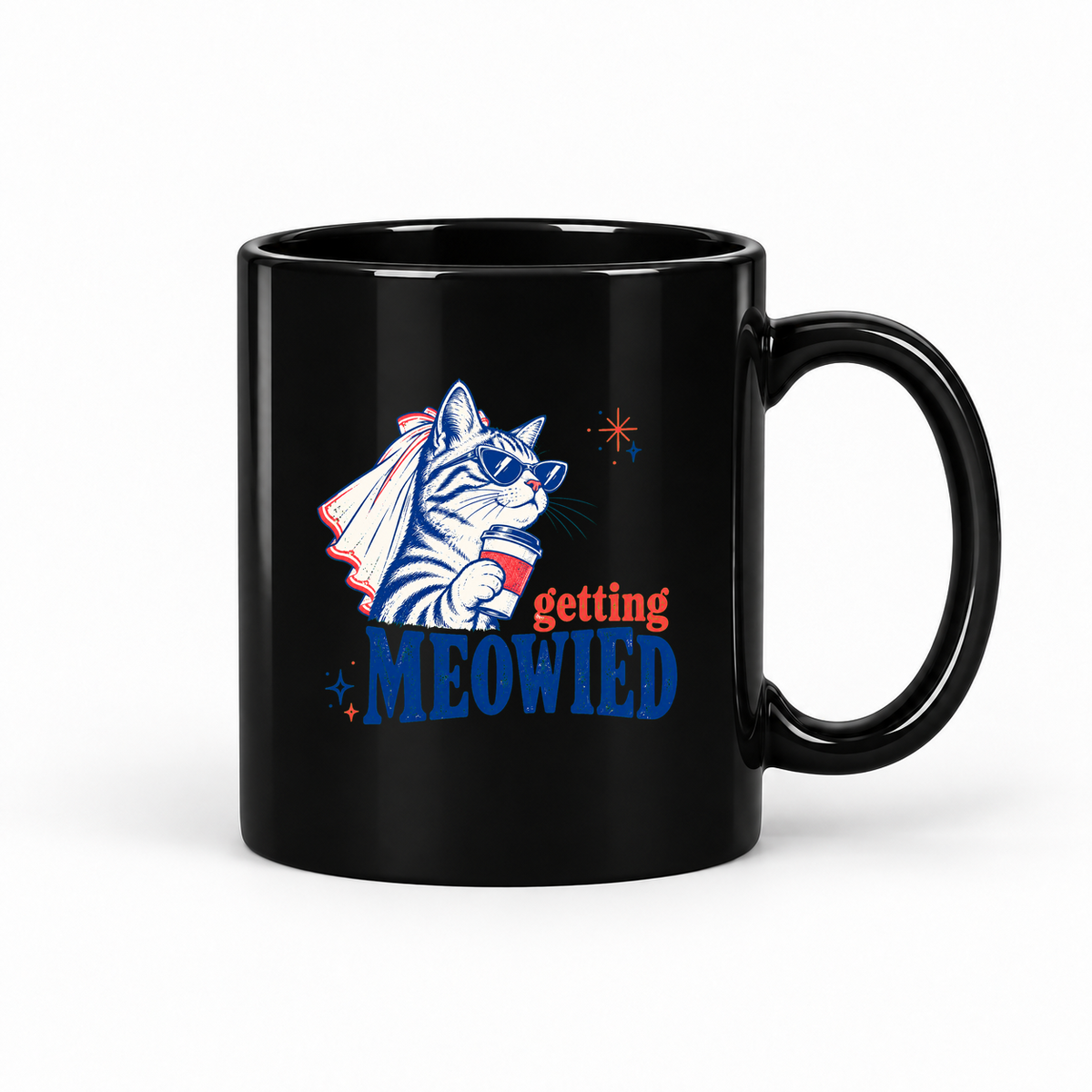 getting meowied – Ceramic Mug 11oz