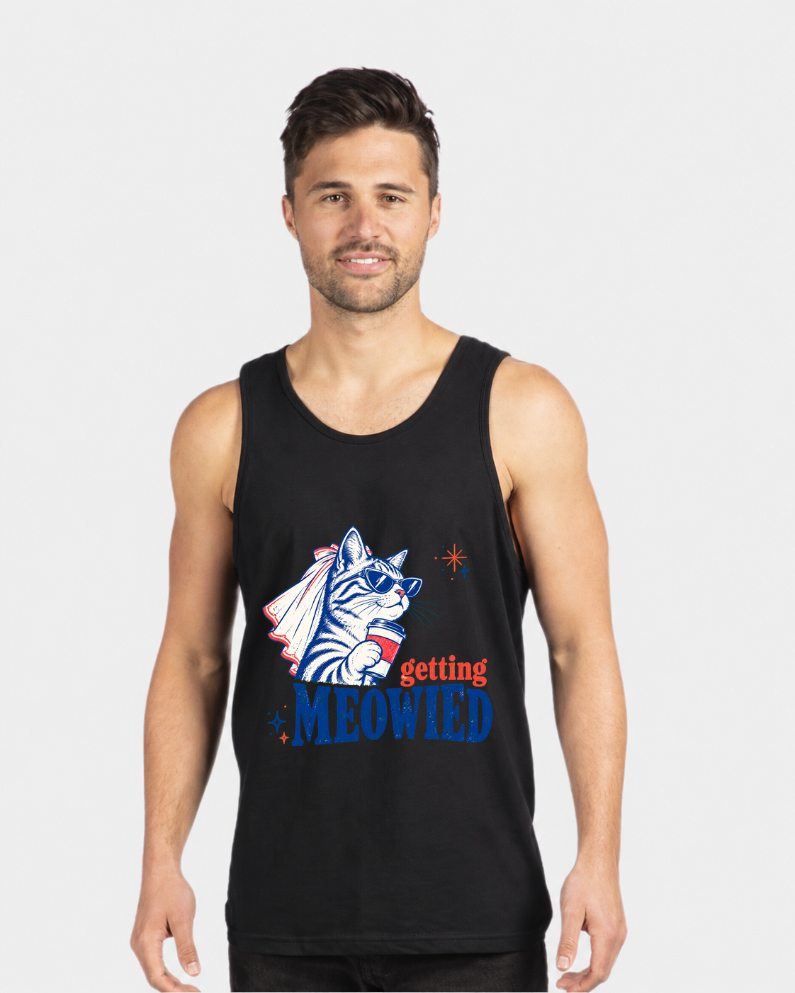 getting meowied – Next Level 3633 Muscle Tank