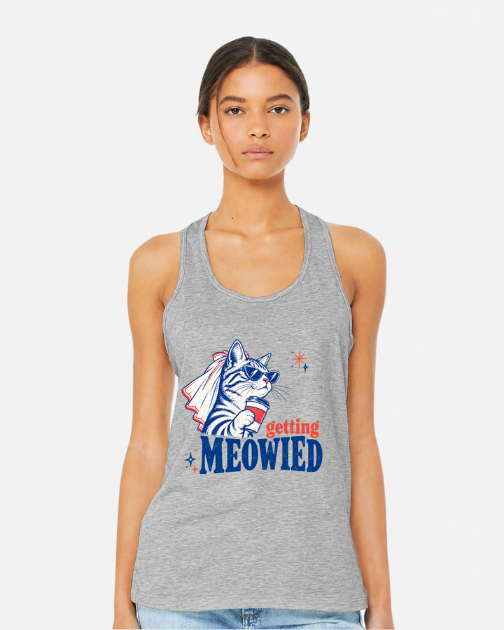 getting meowied – Bella Canvas 6008 Racerback Tank